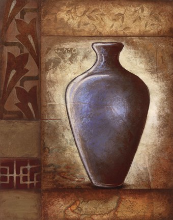 Framed Foreign Treasures I Print