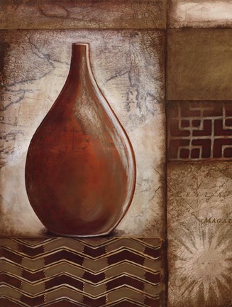 Framed Foreign Treasures II Print