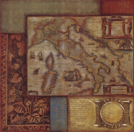 Framed Renaissance I - CS Print