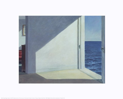 Framed Rooms by the Sea Print
