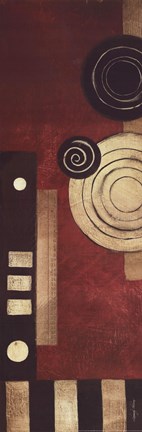 Framed Radius Panel II - grande Print