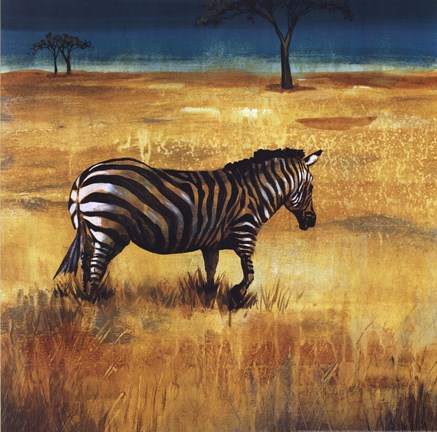 Framed On the Plains I Print