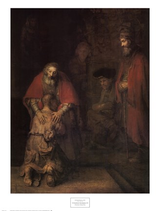Framed Return of the Prodigal Son Print