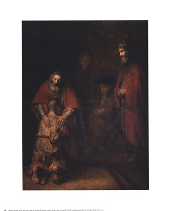Framed Return of the Prodigal Son Print