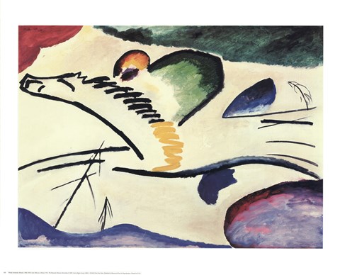 Framed Lyric (Man on a Horse) Print