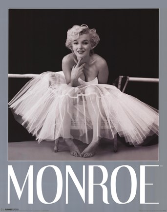 Framed Marilyn Monroe - Ballerina Print