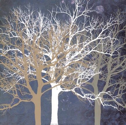 Framed Tranquil Trees Print