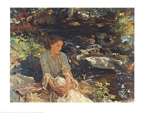 Framed Black Brook Print