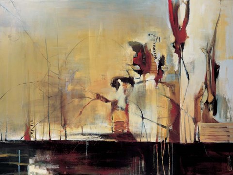 Framed Sculpture Garden Print