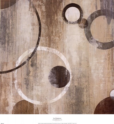 Framed Orlando Mod Circles II Print