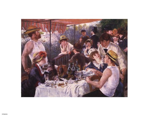 Framed Luncheon of the Boating Party, c.1881 Print