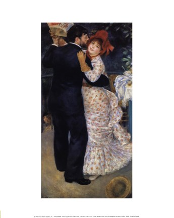 Framed Dance in the Country Print