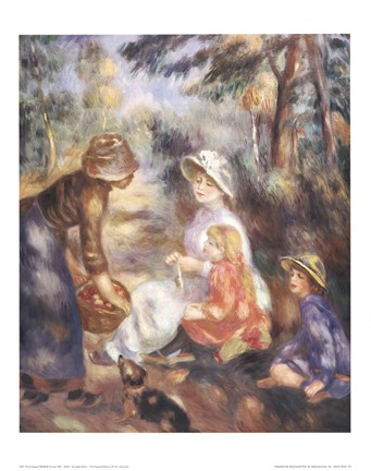 Framed Apple Seller Print