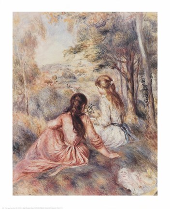 Framed In the Meadow Print