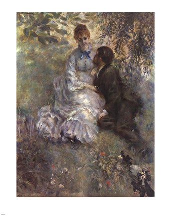 Framed Idylle (Lovers) Print