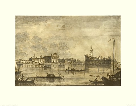 Framed Grand Canal Print