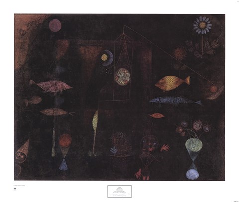 Framed Fish Magic Print