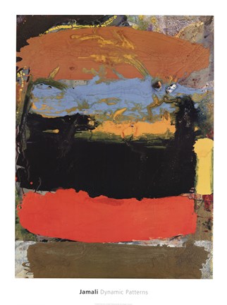 Framed Dynamic Patterns Print