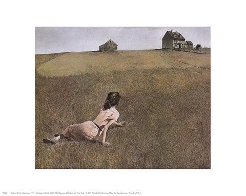 Framed Christina's World, c.1948 Print