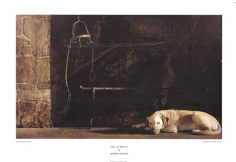 Framed Ides of March Print