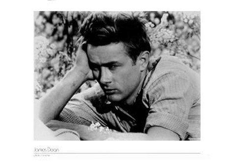 Framed James Dean Print