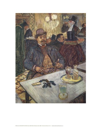 Framed M. Boileau au Cafe Print