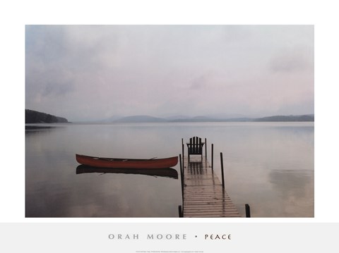 Framed Peace Print