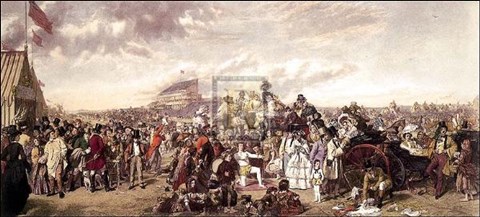 Framed Derby Day Pm Print