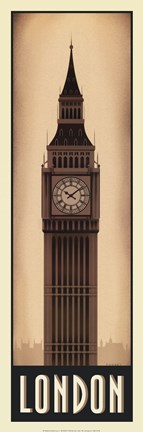 Framed London Print