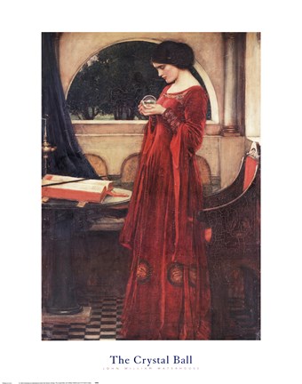 Framed Crystal Ball, c.1902 Print