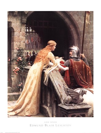 Framed God Speed Print