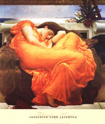 Framed Flaming June, c.1895 Print