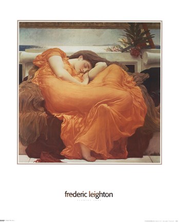 Framed Flaming June, c.1895 Print