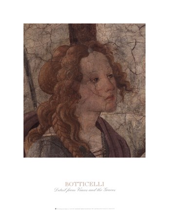 Framed Detail: Venus and the Three Graces I Print