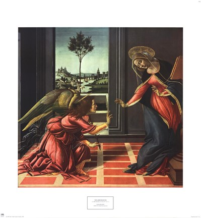 Framed Annunciation Print