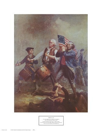 Framed Spirit of '76, c.1880 Print