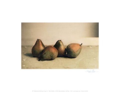 Framed Red Pears Print