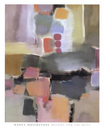 Framed Melody for the Muse Print