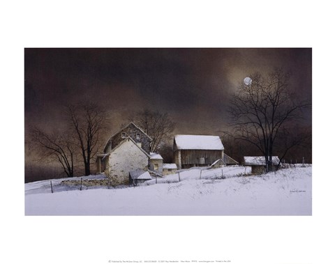 Framed New Moon Print