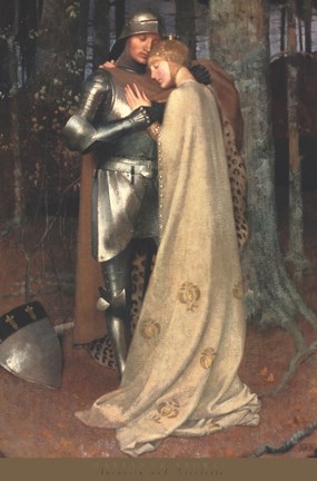 Framed Aucassin and Nicolette Print