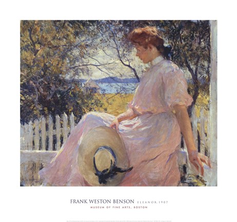 Framed Eleanor, c.1907 Print