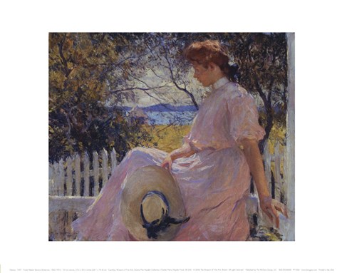Framed Eleanor, c.1907 Print