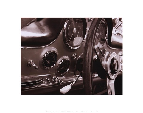 Framed Dashboard Print