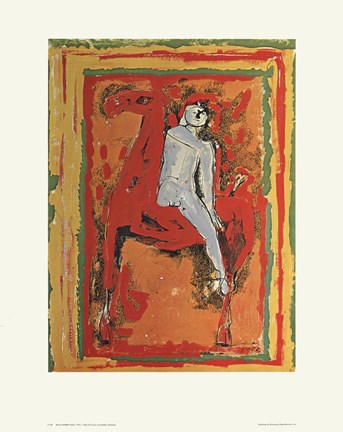 Framed Marino Marini - Man on a Horse 17x22 Print