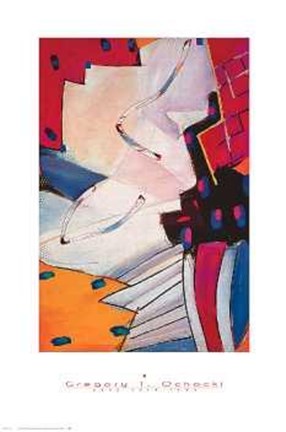 Framed Aqua Sulu #2 Print