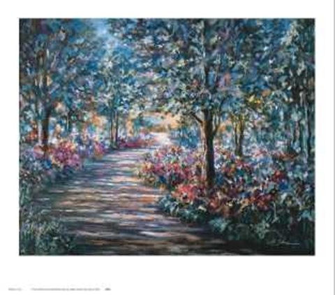 Framed Shadows Dancing Print