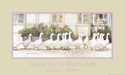 Framed Dinner Call Print