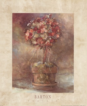 Framed Topiary Print