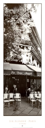 Framed Le Bistro Print