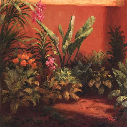 Framed Jardin Tropical Print